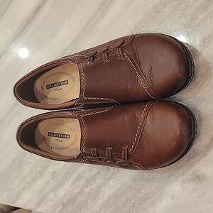 Clarks brown shoes